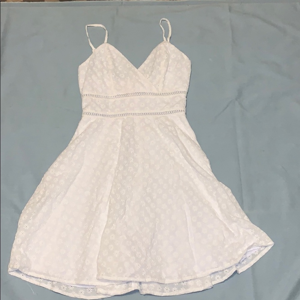 white float summer dress